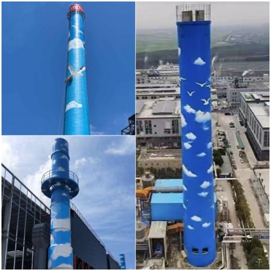 煙囪美化公司讓煙囪煥然一新，美觀實用！