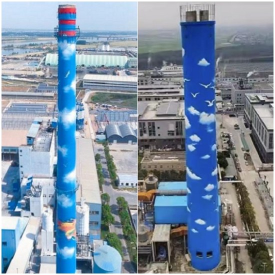 煙囪彩繪公司:讓你的煙囪景觀煥然一新,獨(dú)具特色！