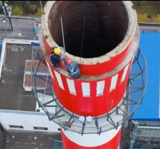 煙囪安裝避雷針：高空安裝，質(zhì)量保證